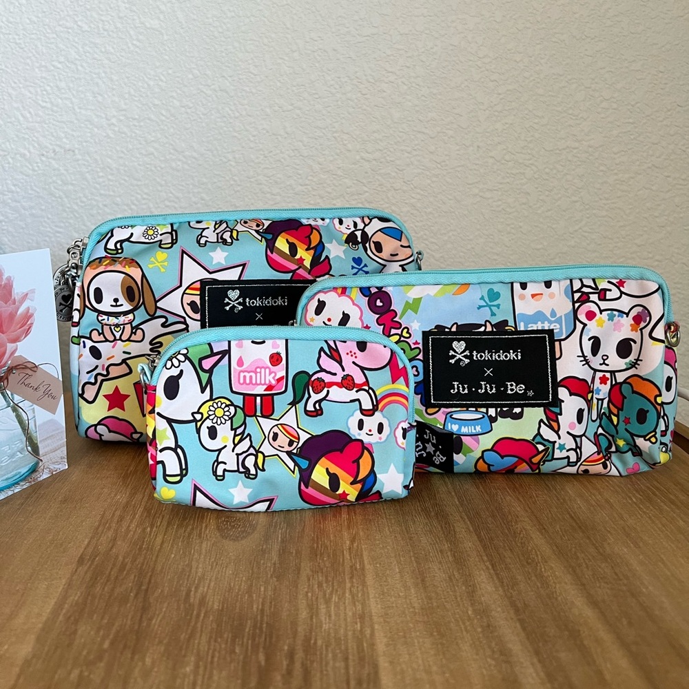 JuJuBe x Tokidoki - Unikiki 2.0, Be Set with Wristlet & Crossbody Straps